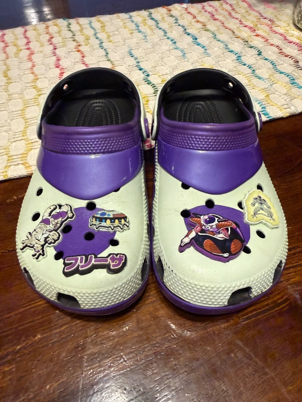 Kids Dragon Ball Z Frieza Crocs Size J4